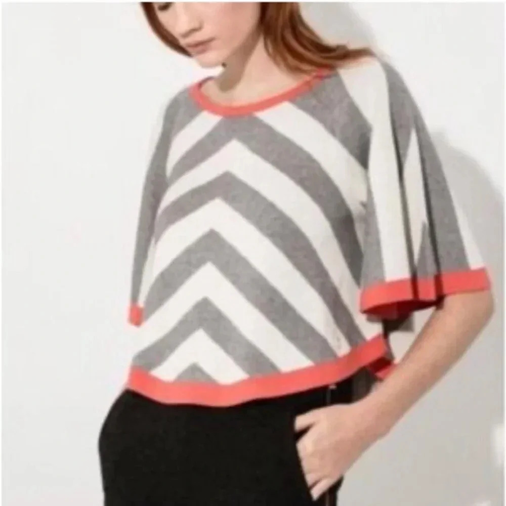 Kit and Ace Chevron Striped Sweater